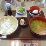 Sukiya Ebina Sagamino Ten - 納豆たまごかけ朝食・とん汁変更