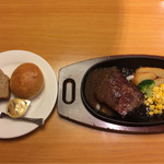 Steak Miya Aomori Ten - てっぱんステーキ150ｇとパン単品
                        