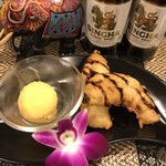 Thai Prikku Tenma - タイ定番！揚げバナナのチョコソースがけ♩