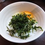 麺のようじ - ミニ苔玉子かけご飯