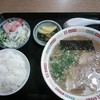 博多ラーメン うまか亭 - 料理写真:ラーメンライス \600