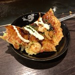 Kona Ya Tachikawa Ten - 【食べ放題90分】（1490円税込）からお好み焼きのえび玉。