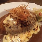 Sumiyaki Kobo Hanmiraku - ・「焼きチーズカレー(\780)」のアップ。