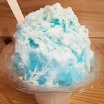 Onomichi Ya - ふわ雪氷 児島デニム(サイダー)300円 練乳50円