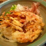 うどん屋 山善 - 桜海老のかきあげ【日替わりランチ】