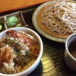 Teuchi Soba Nagomi - 天どんセット950円