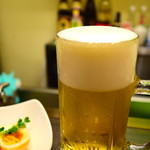 菜香餃子房 - 生ビール@税込500円