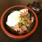 牛若丸 - マグロやまかけ丼