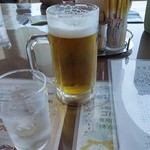 土佐カントリークラブ オーシャン - 生ビールは600円でした。