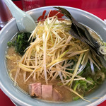 ラーメン山岡家 - 醤油ネギ大盛+薬味ネギ ¥1020