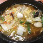 Shiroku jichu Kochi Asahi Ten - 五目野菜あんかけラーメン