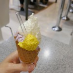 Gelato Ice Dandelion - 栗と紫いも、おまけのカボチャ