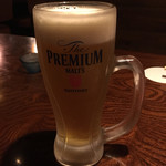 イザカヤいっちょ - 先ずはビールで乾杯