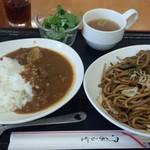 Minori Shokudo - 焼そばとミニカレー