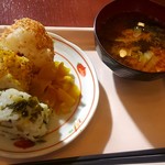 東横INN - おにぎり・沢庵・味噌汁