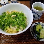 彩咲あさくら - ぶっかけうどん200円