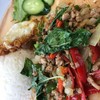 橋本酒店 community cafe & bar - 料理写真:ガパオライス（ひき肉と野菜のバジル炒め）