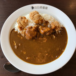 Curry House CoCo Ichibanya Hidaka Ten - フライドチキンカレー+チーズ+4辛 ¥1002
                        ・鉄板のオーダー！