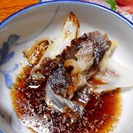 Tanaka So - 夕食（イノシシ肉と野菜の陶盤焼き）