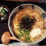 Soba Dokoro Zean Tamikichi - 葛と卵とじ蕎麦