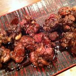 Binchotan Yakitori SASAYA Shinsaibashi Honten - 背ぎも