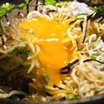 Kinchaku Ya - 生しらすと釜揚げしらすハーフ丼