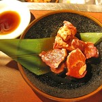 Sumibi Yakinikuya Sakai Masuda Ten - 牛ヒレ紐肉（税込638円）