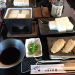 Yoshinoyama Tofu-dokoro Hayashi Tofu Ten - 湯とうふ膳１０００円