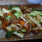 串焼酒場 かん八 - 野菜炒め