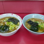 ラーメンショップ高梨 - ラーメン＆１０分の１ラーメン！？