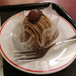 CAFFE VELOCE Nakano Ten - 和栗香るモンブラン450円