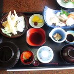 Washoku Restaurant Miyoshi - 天刺定食（岬）