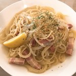 トランプ カフェ - パスタごま塩レモン