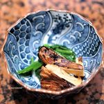 Volta - ほうれん草のお浸し、焼き松茸