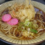 Tsunagi Dokoro En - ほたてかき揚げ  蕎麦