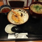 Soba Hasegawa - 天丼セット ¥880