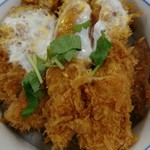 Katsuya Tochigi Nishi Nasuno Ten - 海老・ヒレ・メンチカツ丼 玉子とじ 690円