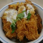 Katsuya Tochigi Nishi Nasuno Ten - 海老・ヒレ・メンチカツ丼 玉子とじ 690円