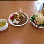 Steak Hamburger steak & Salad Bar Ken Kamata Ten - 