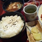 花屋敷 - ごはんは多いです