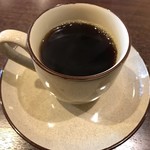 さかえや - 日替り定食のコーヒー