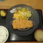 創作とんかつ えふ - とんかつ定食