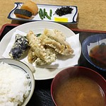 市五郎寿し - あなご天ぷら定食