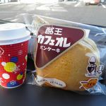 ミニストップ - 酪王カフェオレパンケーキ 128円