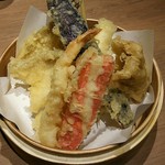 Tempura Daisen Soba Kurafuku - 天盛り8本盛り