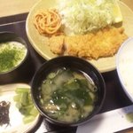 Tokiwa - お昼のロースかつ膳