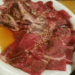 Genki Shichirin Yakiniku Gyushige Tachikawa Ten - ロース、カルビ、ツラミ