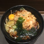 Nadai Fuji Soba Shinjuku Tocho Ten - 天玉そば(470円)