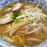 浜一食堂 - 味噌ラーメン ５００円(税込)(2017年12月30日撮影)