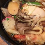 なかや - 鍋焼きうどん 舞茸入り